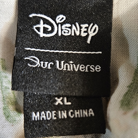 Disney Lady & The Tramp Classic Timeless Movie Whimsical Button Blouse XL - Picture 5 of 11